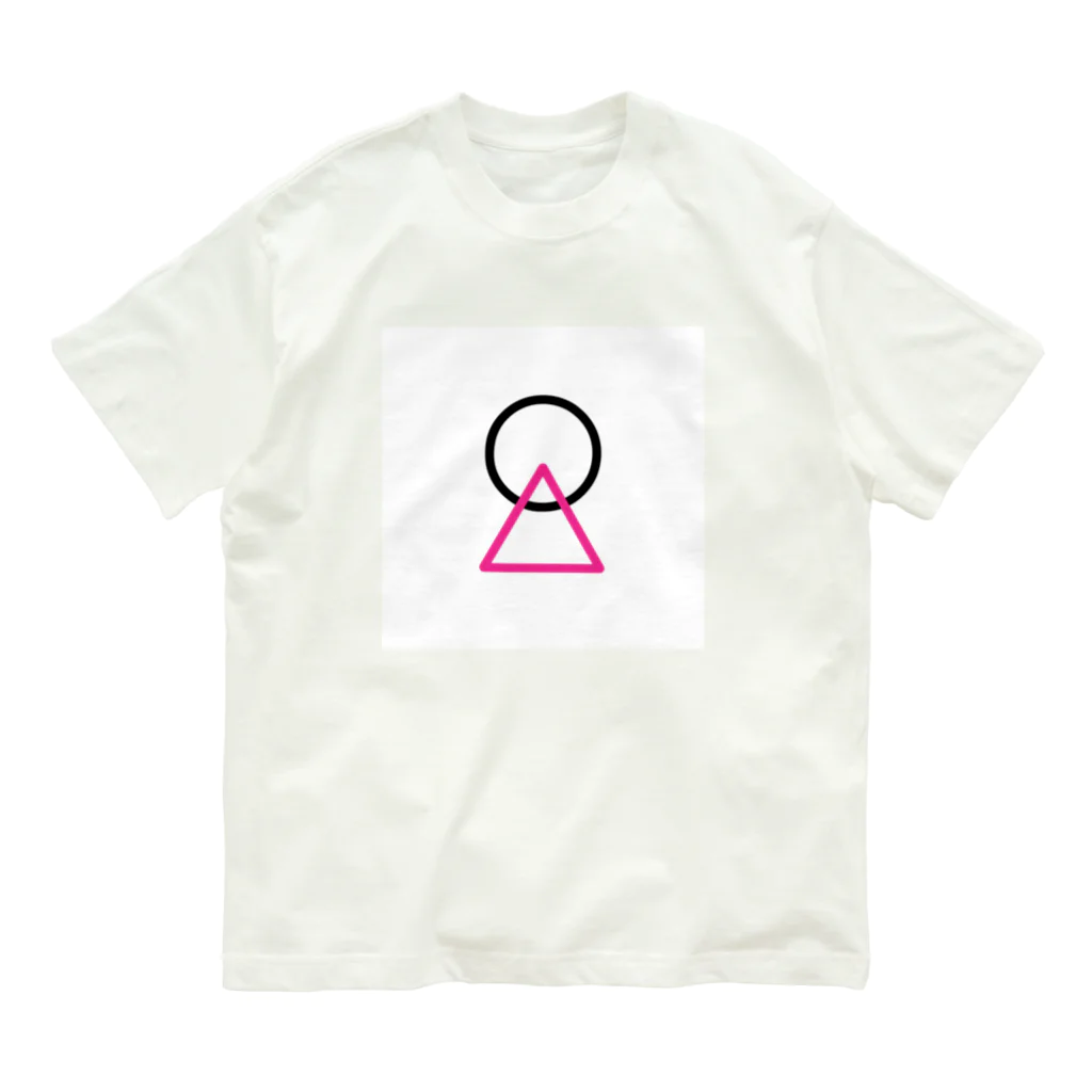 △▽の○△ オーガニックコットンTシャツ