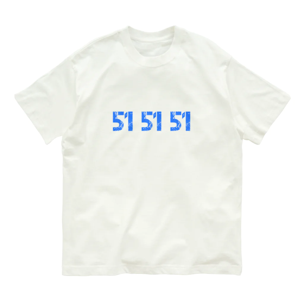 ANGE.33Tの51 51 51  Organic Cotton T-Shirt