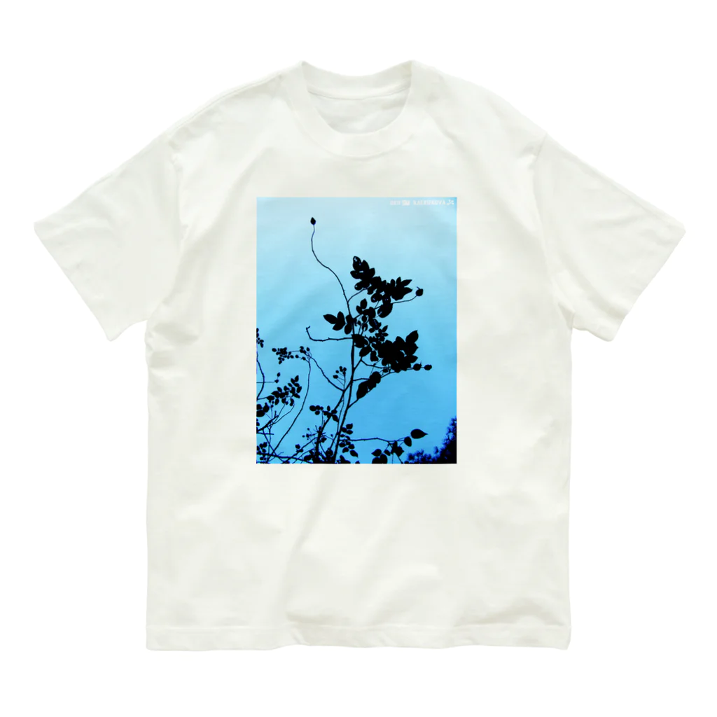 カエル工場の影の植物01 ［kaerukova］ オーガニックコットンTシャツ
