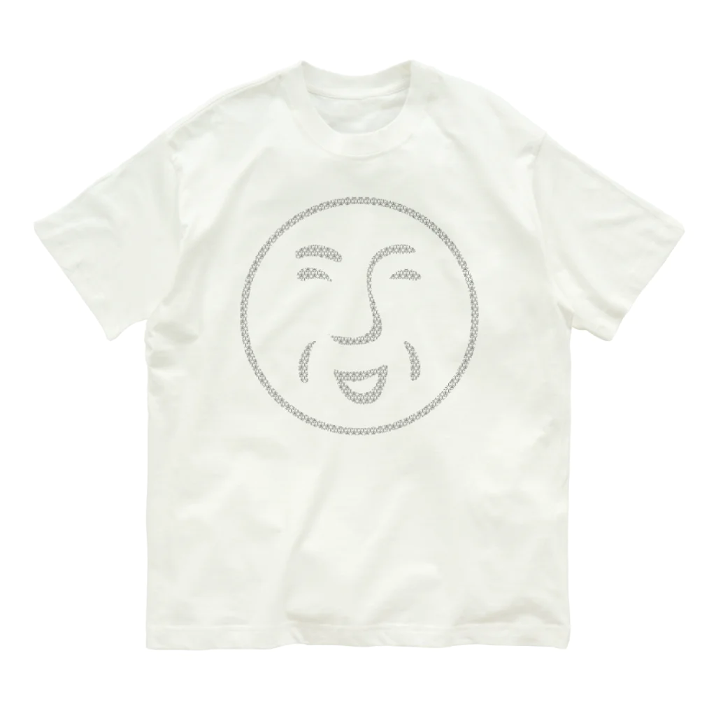 継続支援セコンドの写植記号BA-90 Organic Cotton T-Shirt