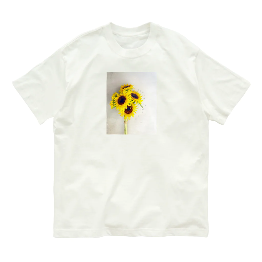 sakura f studioの向日葵ゴッホ Organic Cotton T-Shirt