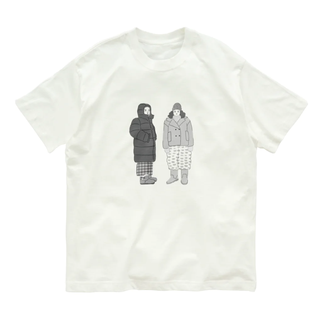 Yukino1118｜イラストレーターの冬の女性たち Organic Cotton T-Shirt