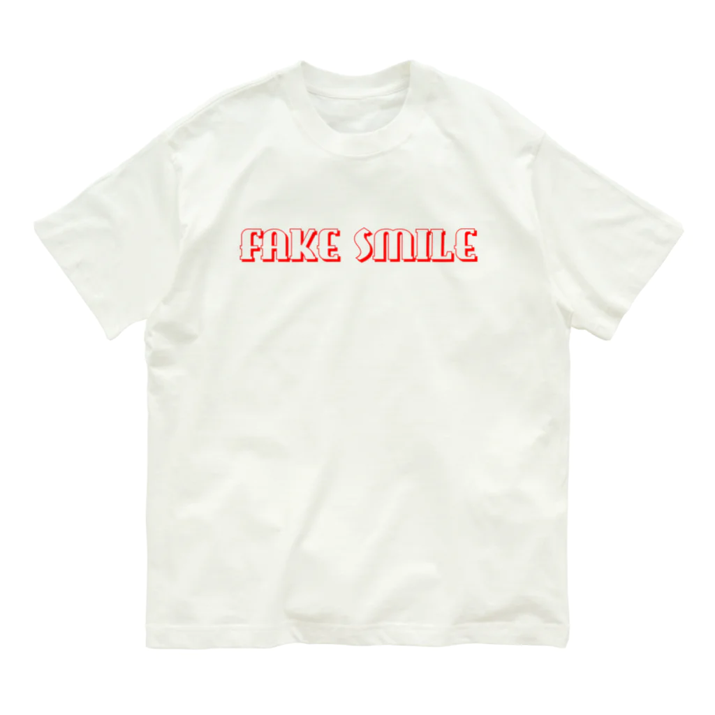 RENのFAKE SMILE オーガニックコットンTシャツ