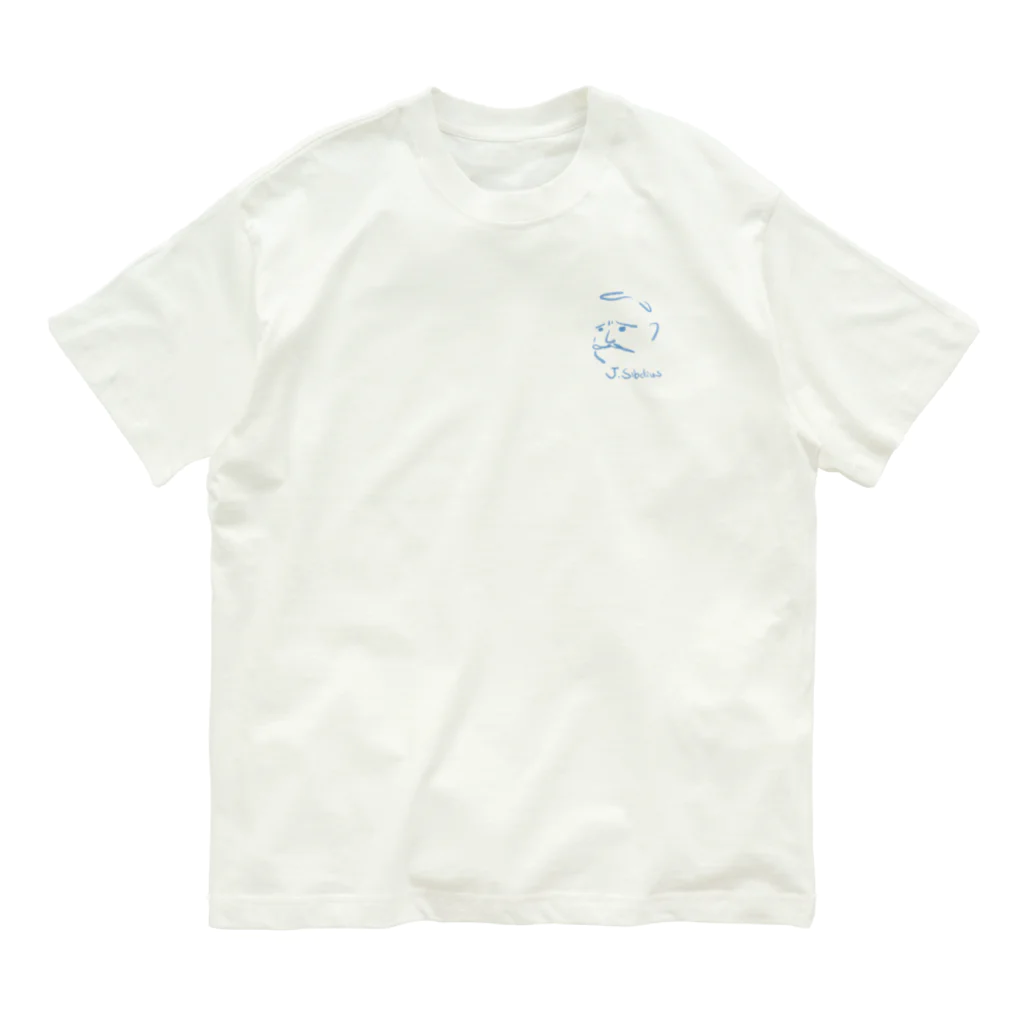 OSHIYOMANのシベリウス　J.Sibelius Organic Cotton T-Shirt