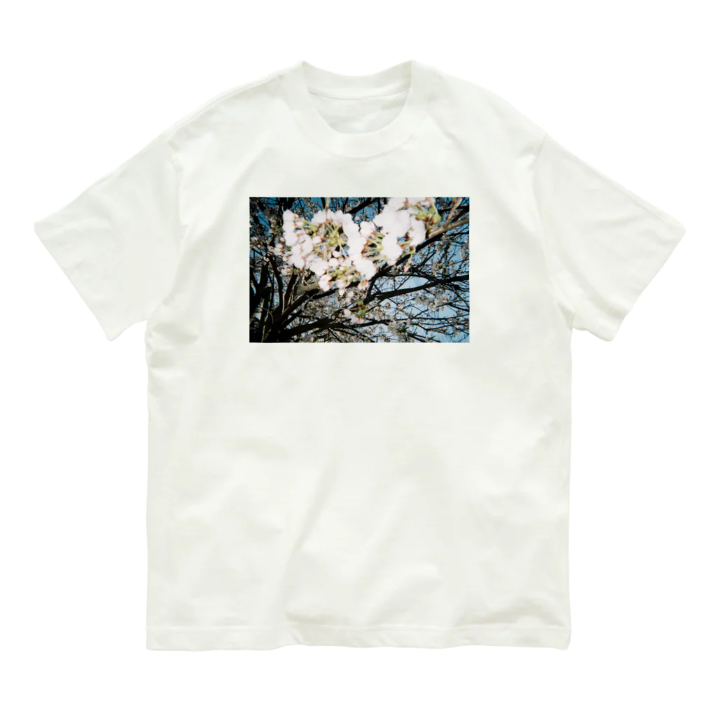 てぃーぬのsakura オーガニックコットンTシャツ