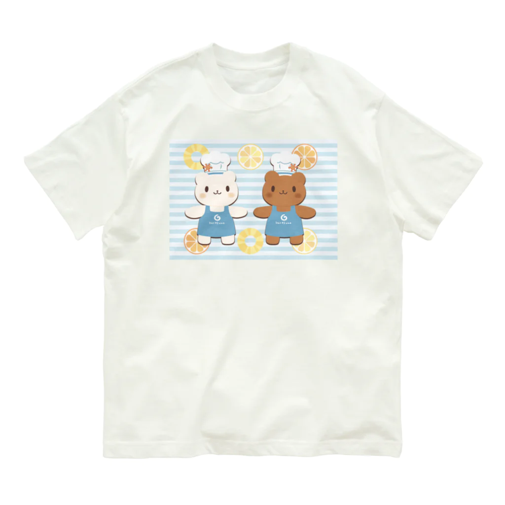 はれくまベーカリーのはれくまサマー！ オーガニックコットンTシャツ