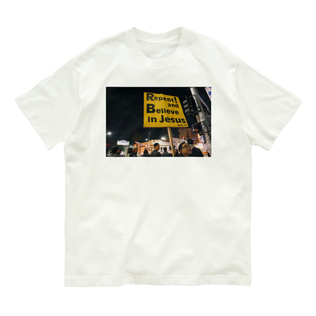 広島ソース倶楽部のJesus オーガニックコットンTシャツ