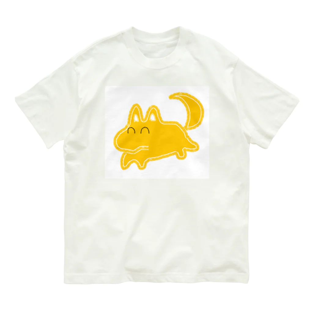 ゆるゆる。の名犬うめ オーガニックコットンTシャツ