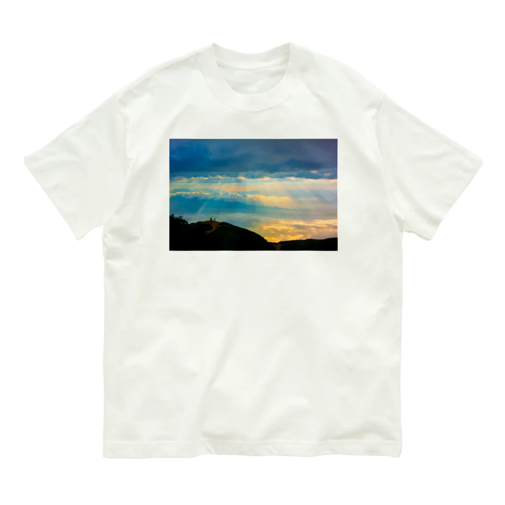 seaの唐松　朝 オーガニックコットンTシャツ