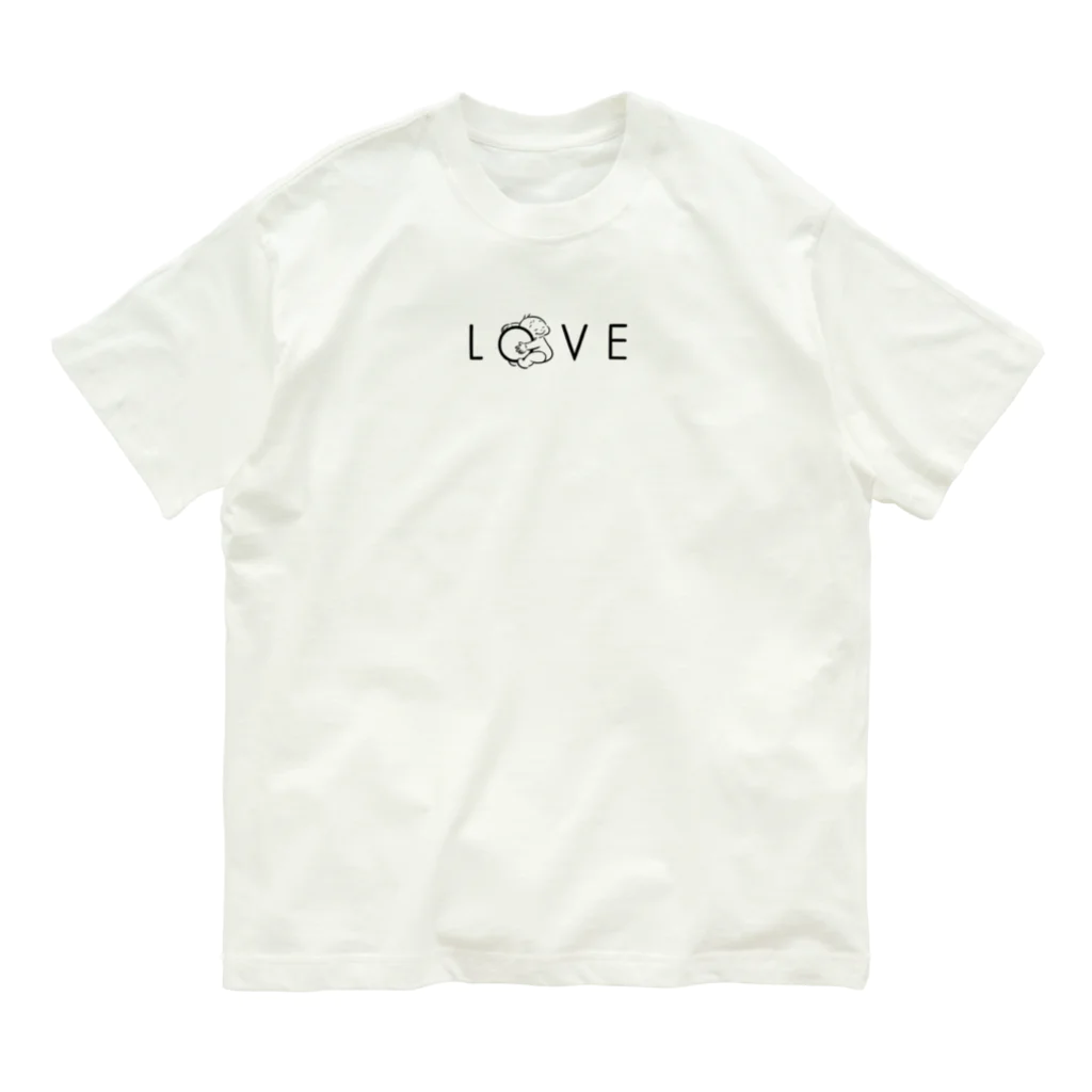 たろう(な気分)屋さんのハグハグラブ Organic Cotton T-Shirt