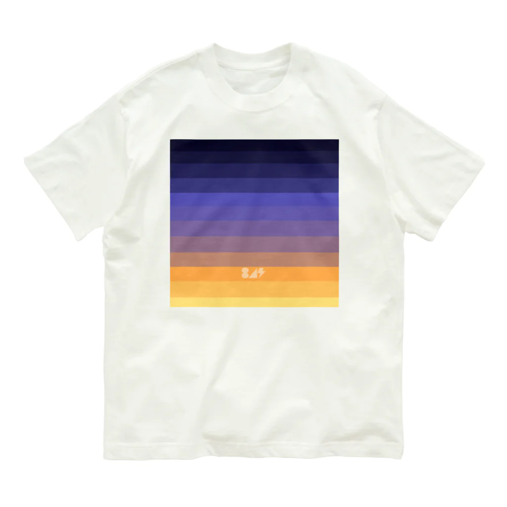 はちよんごの空色グラデ(夕～夜) Organic Cotton T-Shirt