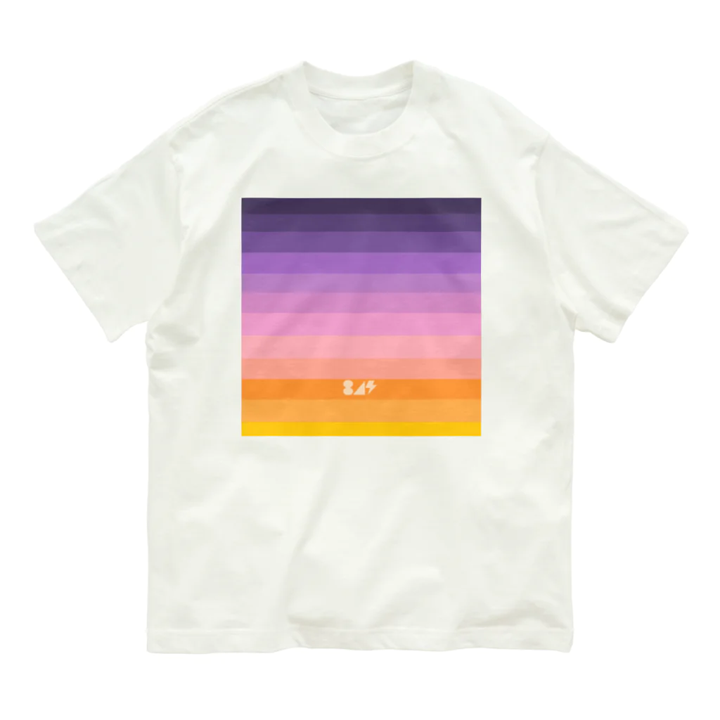 はちよんごの空色グラデ(宵～朝) Organic Cotton T-Shirt