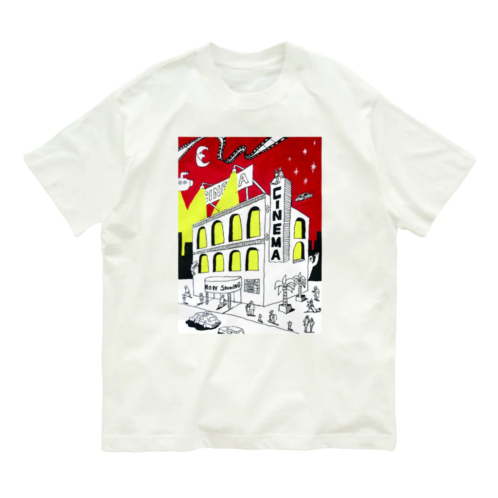 shinri murakami "HALLELUJAH!"の" CINEMA "  オーガニックコットンTシャツ