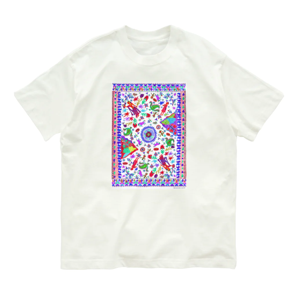 金川カモメ(Kanagawa Kamome)のMy Kantha 2020 Organic Cotton T-Shirt