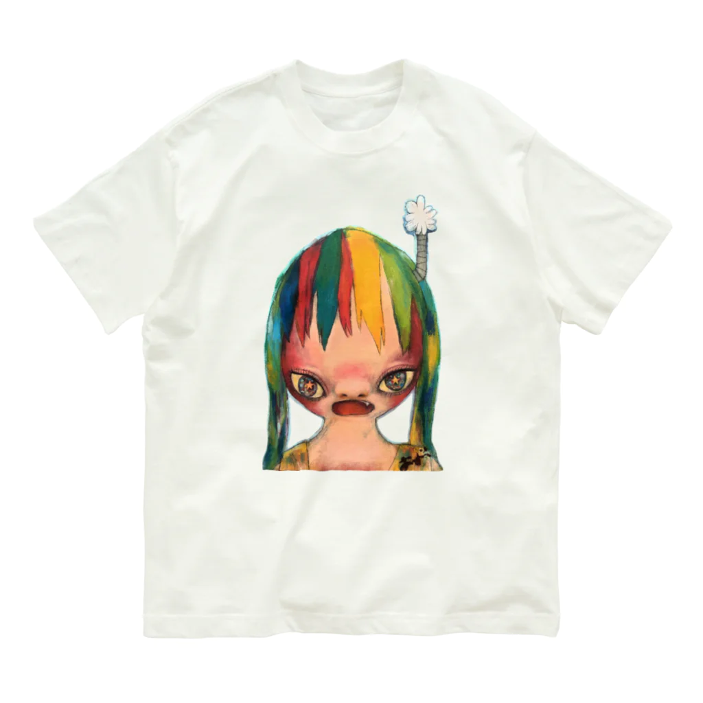 かいじゅうのおもちゃばこのChimney オーガニックコットンTシャツ