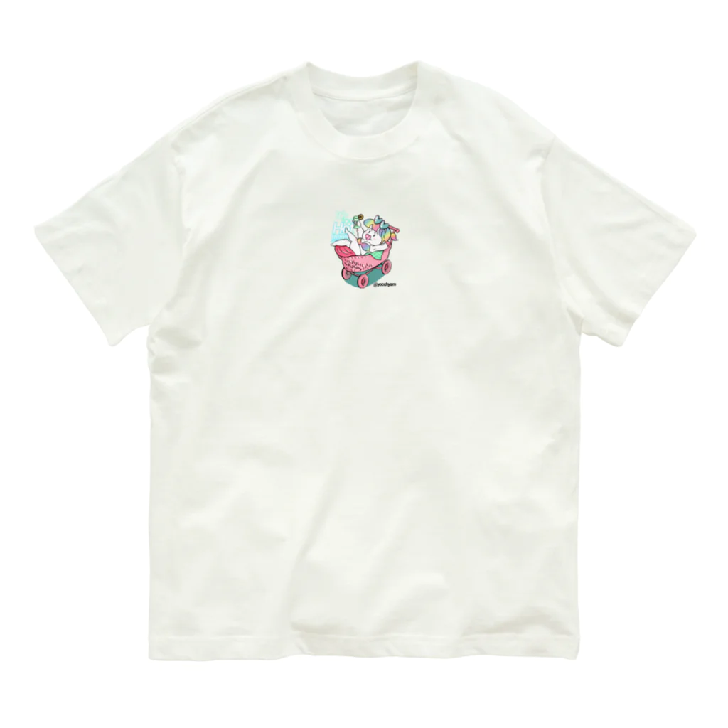 恋するビキニ muti_muti shop@yocchyamのバブ〜なよっちゃん Organic Cotton T-Shirt