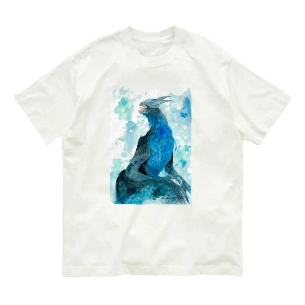 神無月 詩夜の雨露(うろ) Organic Cotton T-Shirt