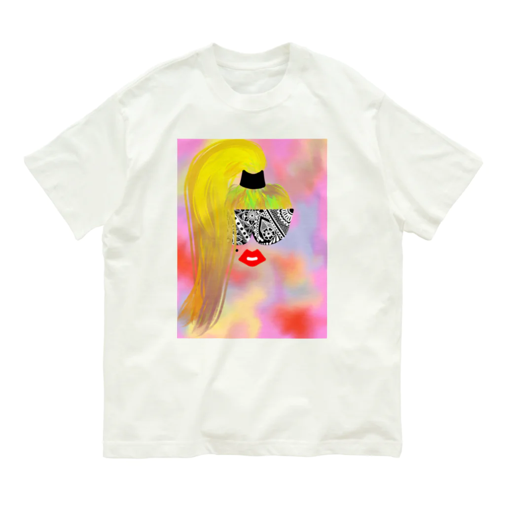 Kezzah Bazzah のMama Ru オーガニックコットンTシャツ