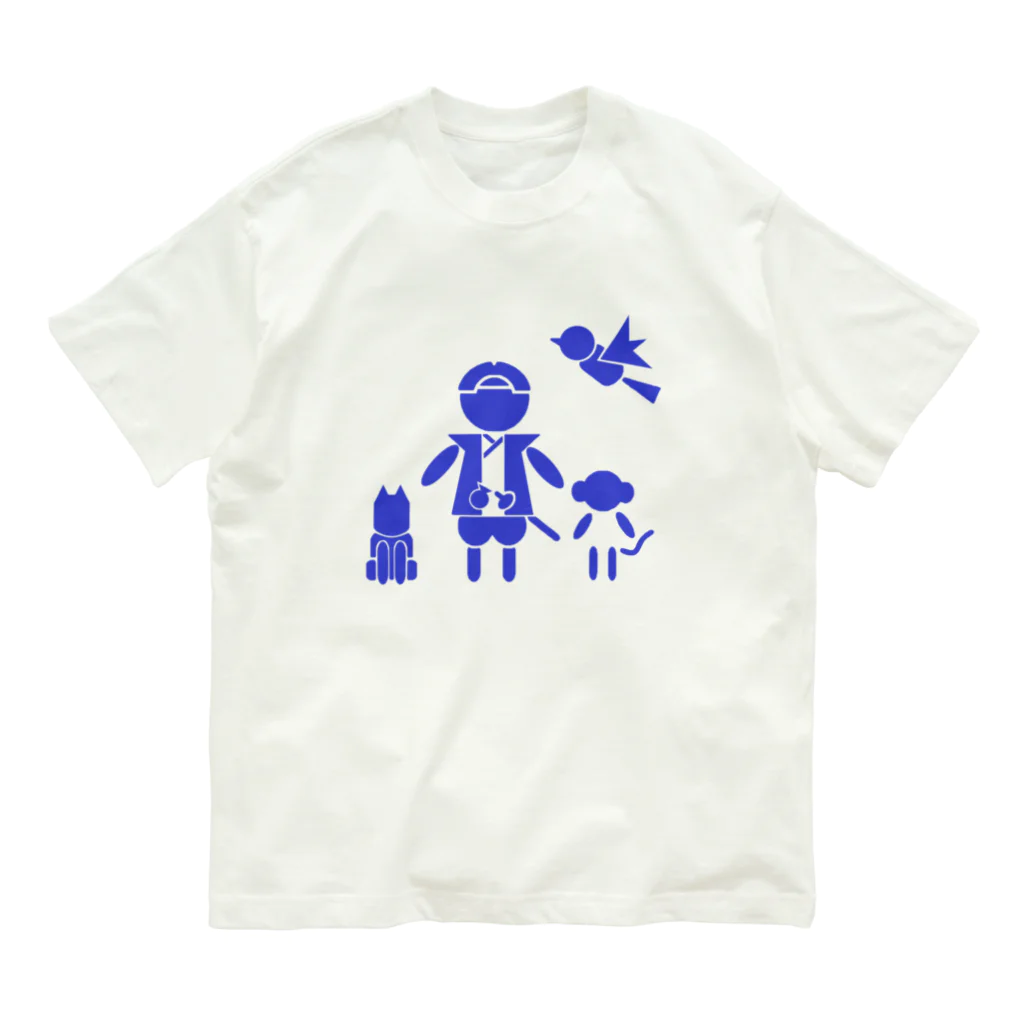 はちよんごのMOMOTARO オーガニックコットンTシャツ