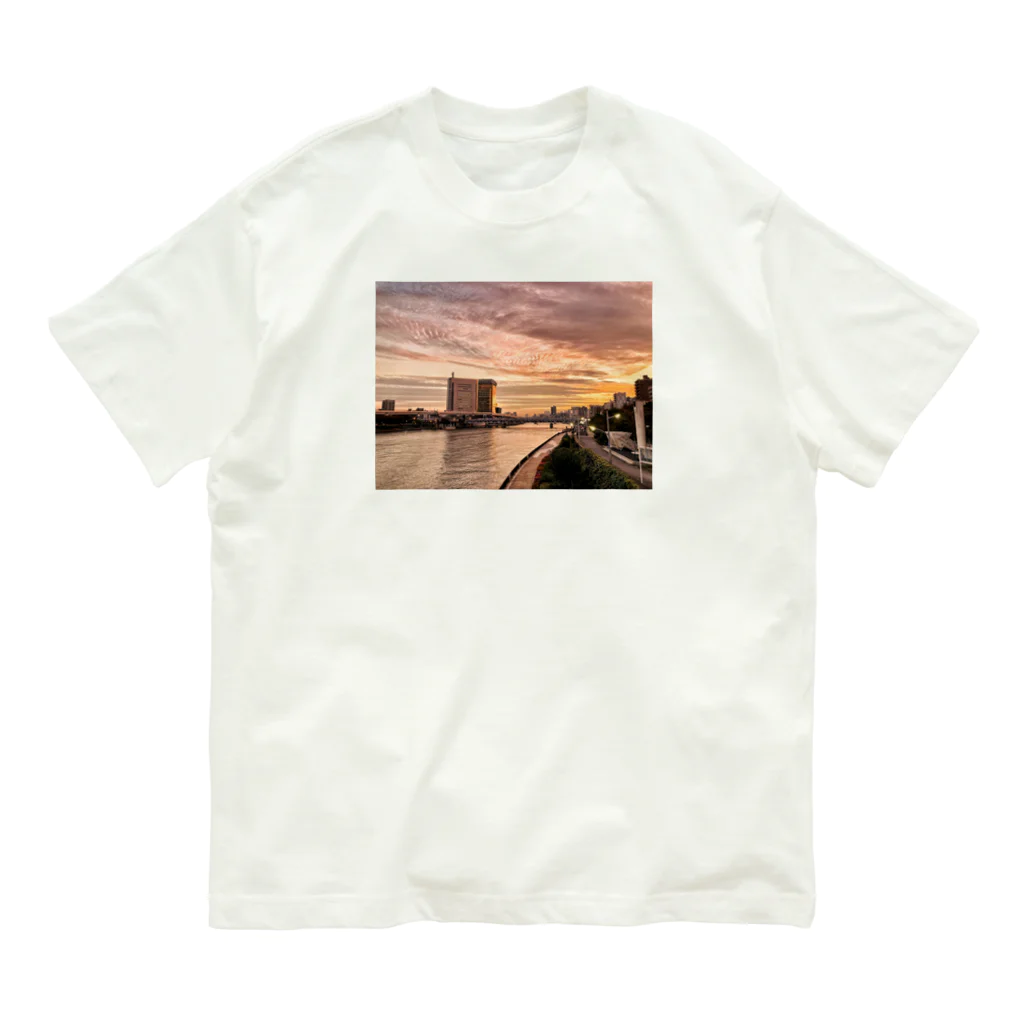 たつみの部屋のふと立ち寄った街並み Organic Cotton T-Shirt