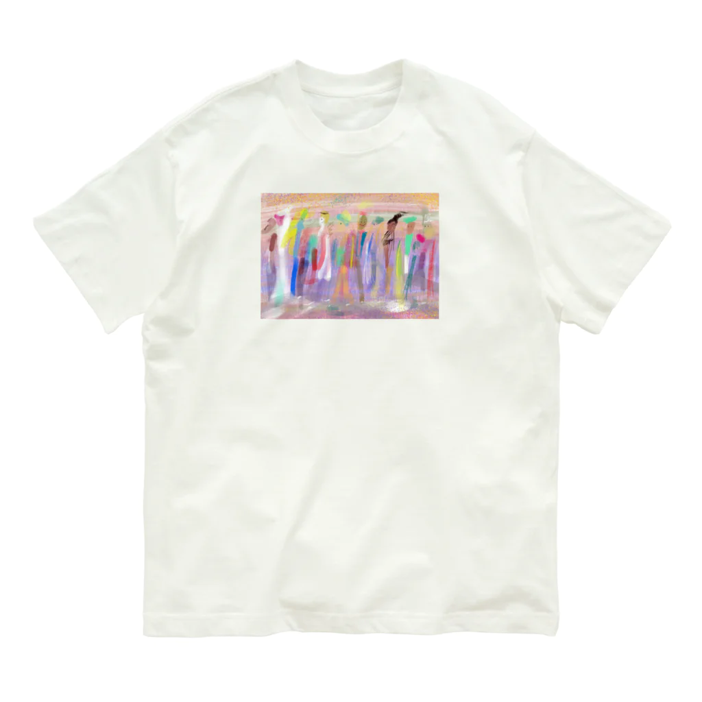 umitotsukino.Risaのathletes(勇者) オーガニックコットンTシャツ