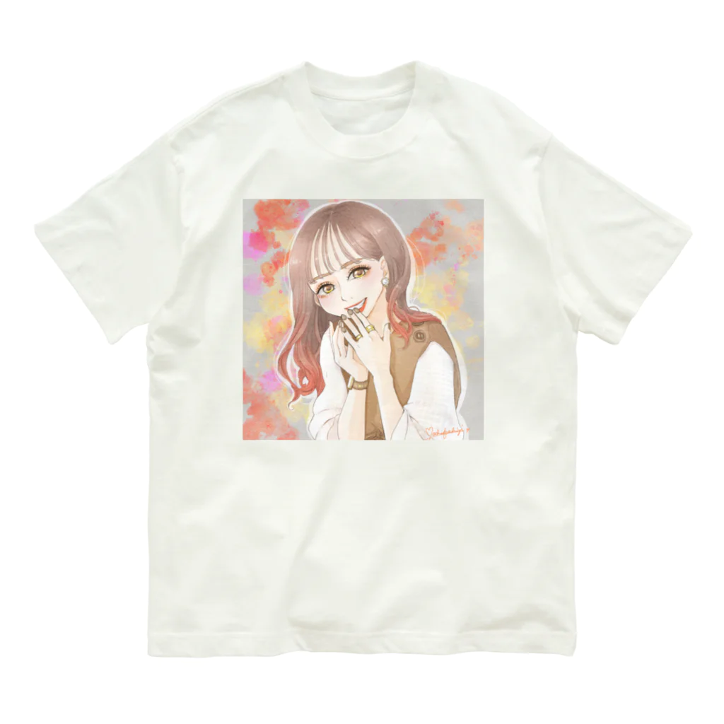 もかふしぎ🐰のイエベ春 Organic Cotton T-Shirt