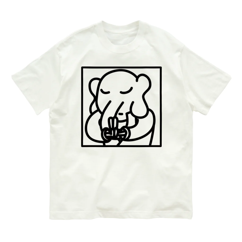 バンバンバンコク_オリジナルショップのばんぞうくん オーガニックコットンTシャツ