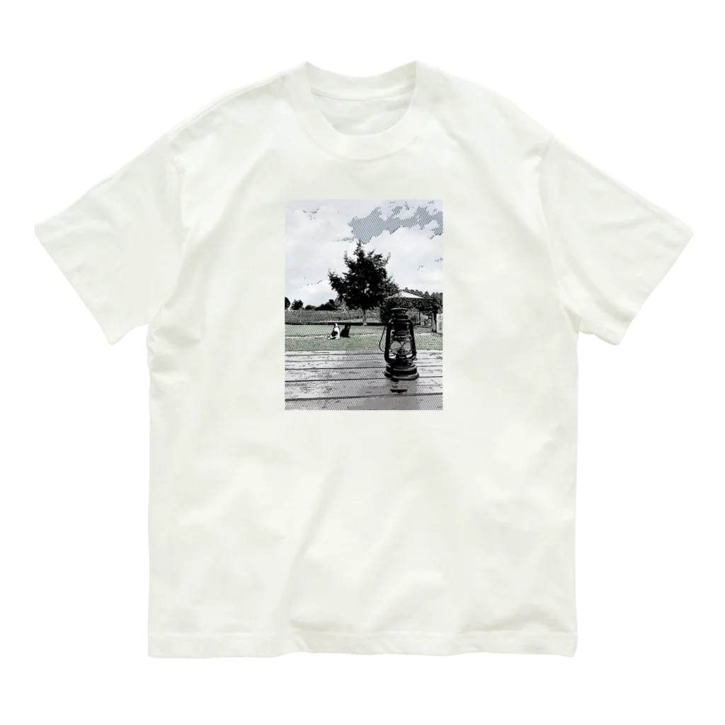 わんこと暮らそのランタンと犬Ⅱ Organic Cotton T-Shirt