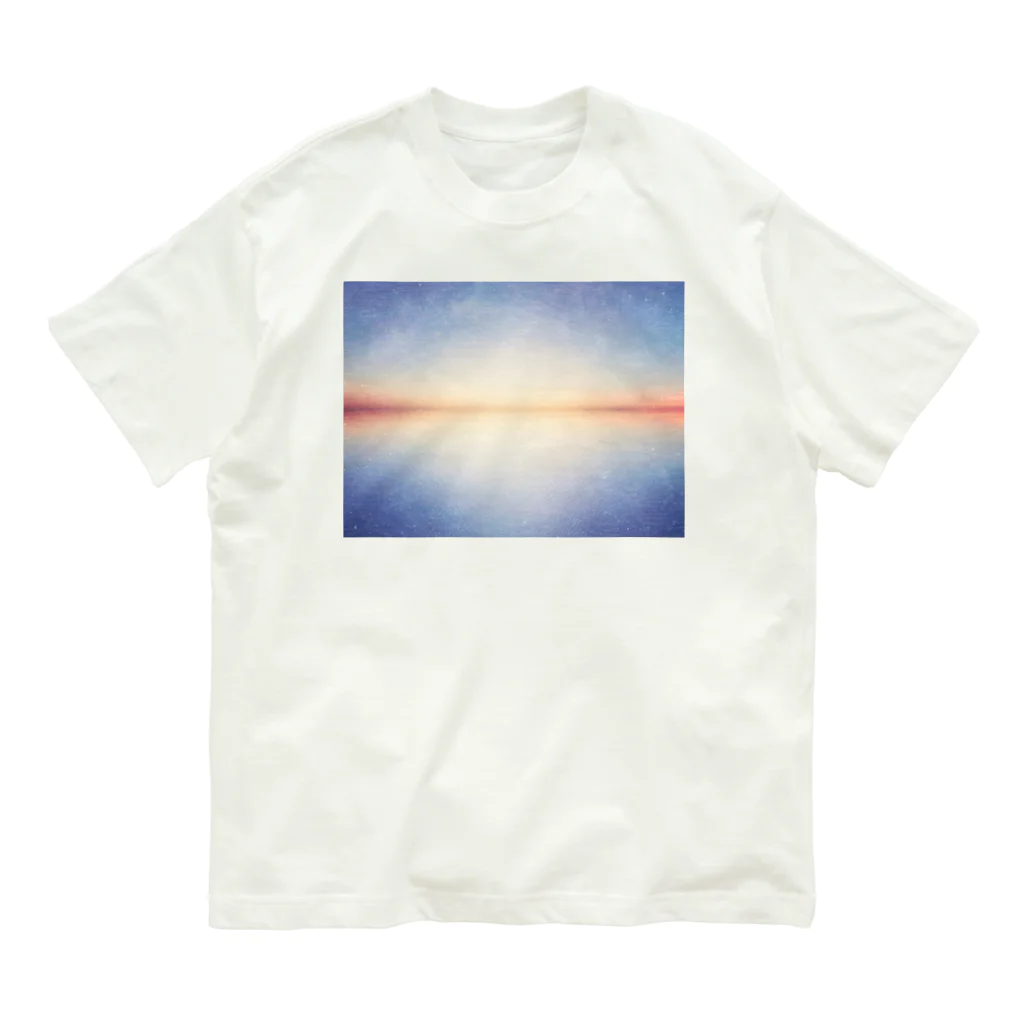 Prius Shotaの星空の海 オーガニックコットンTシャツ