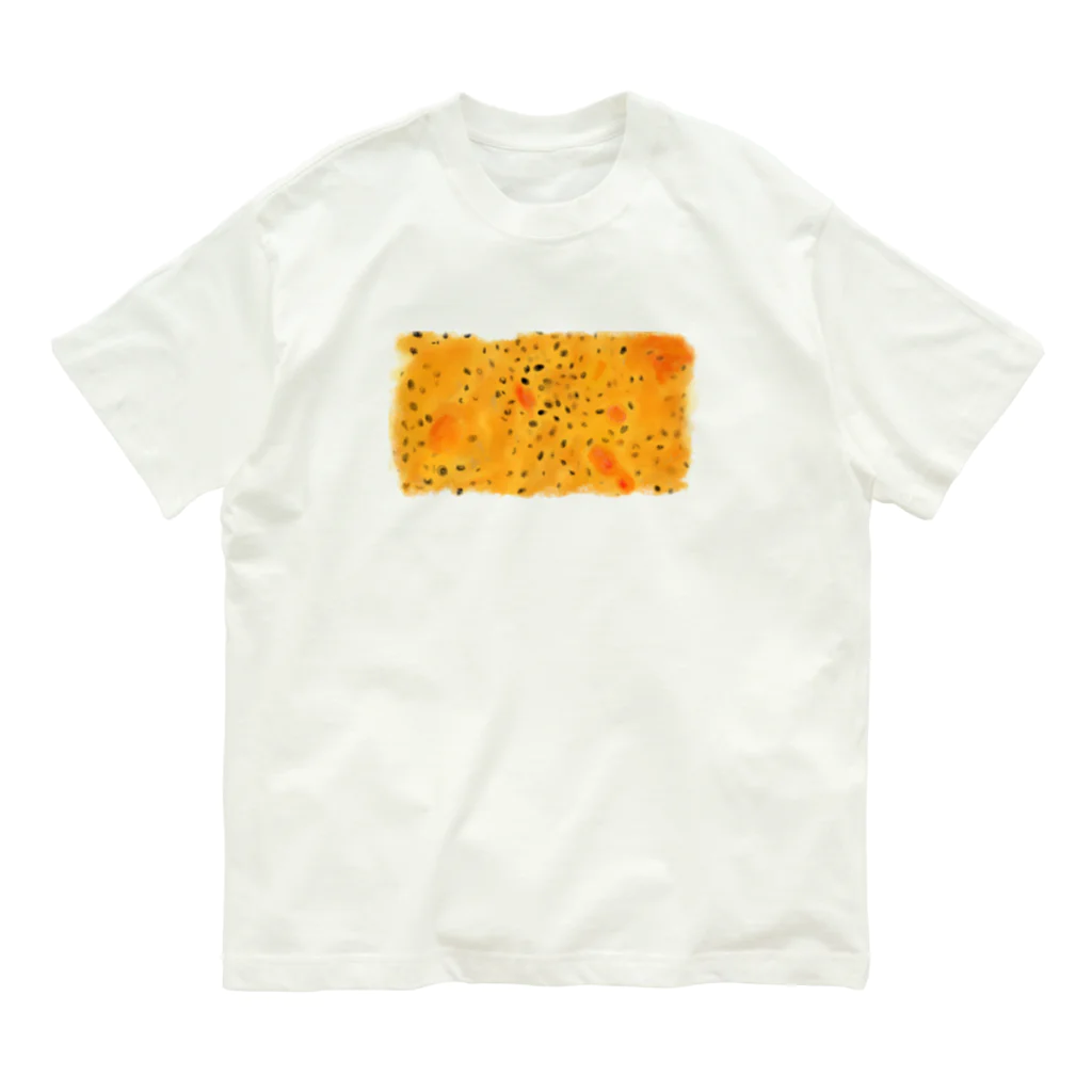 ガジュマルの箱のパッションフルーツ| passion fruit  オーガニックコットンTシャツ