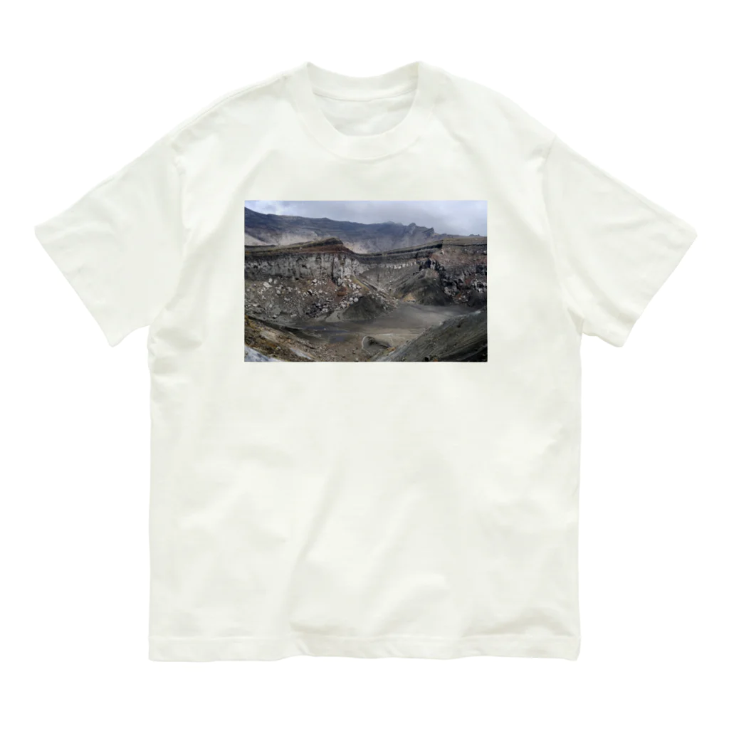 山の幸の地層２ オーガニックコットンTシャツ