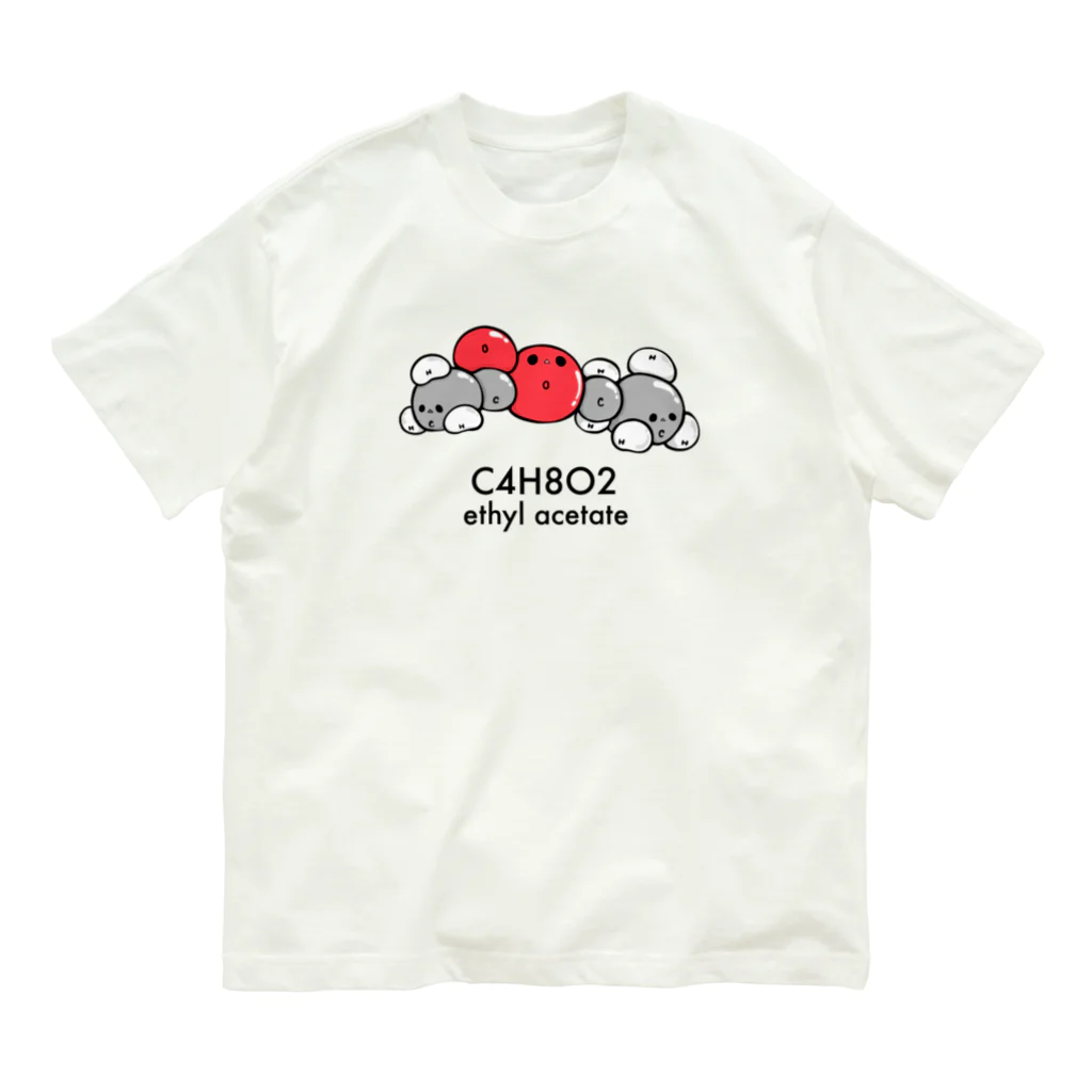 創作工房muccoの酢酸エチル Organic Cotton T-Shirt