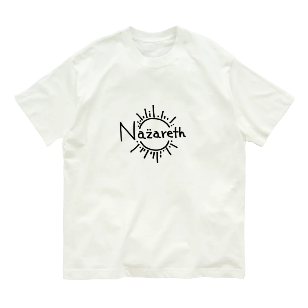 MountainBooks&Recordsの"Nazareth" オーガニックコットンTシャツ