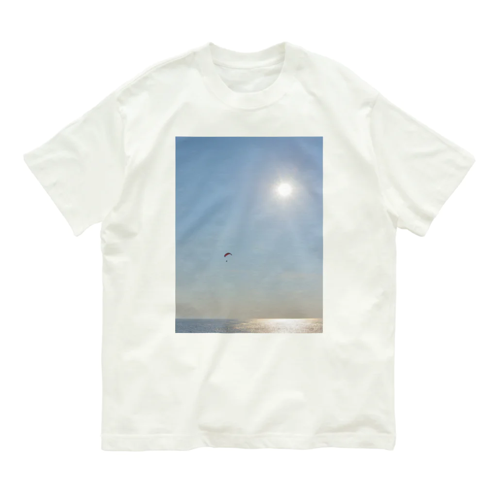 KR PhotoのFly in the Sky オーガニックコットンTシャツ