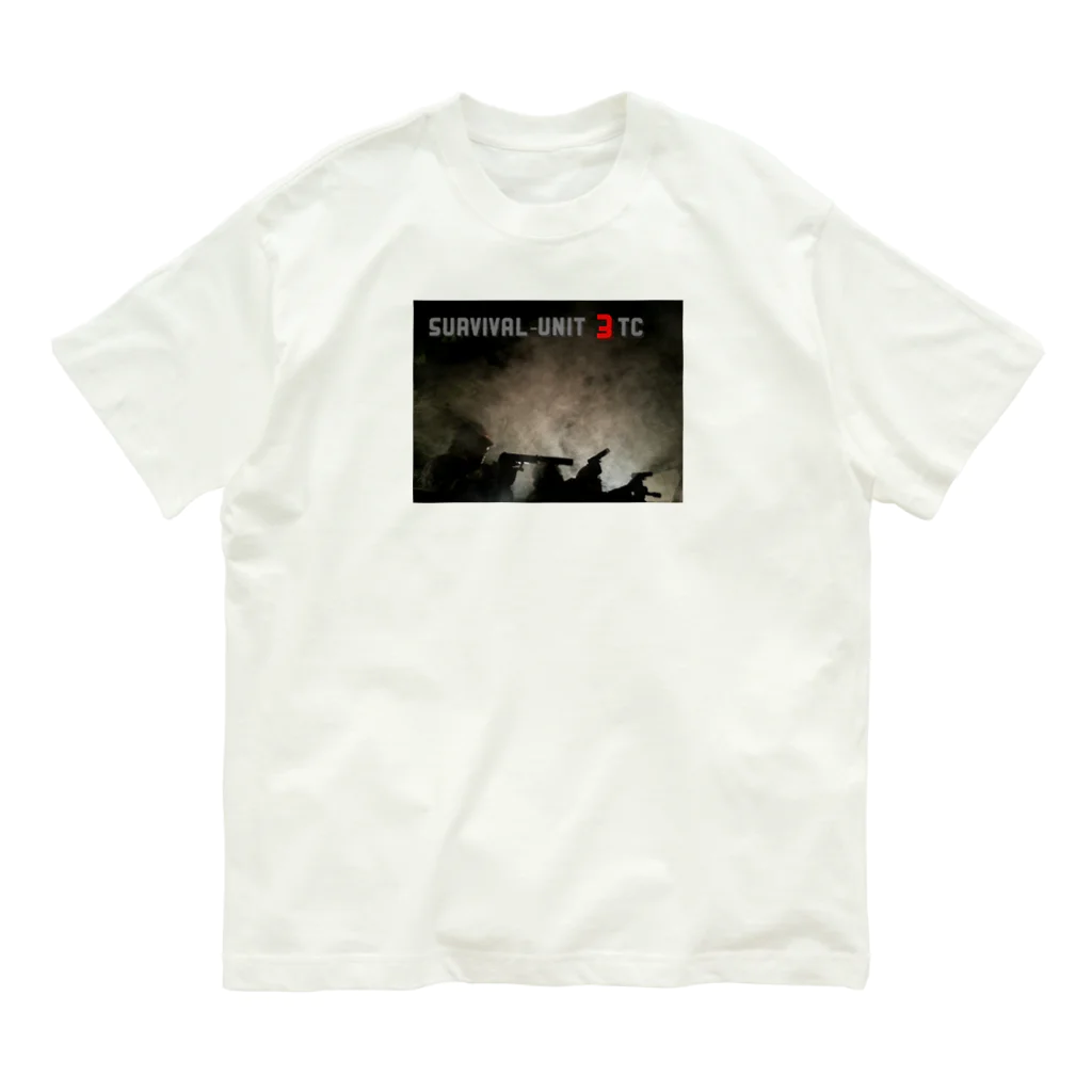 survival-unit3tcのsurvival-unit3tc オーガニックコットンTシャツ