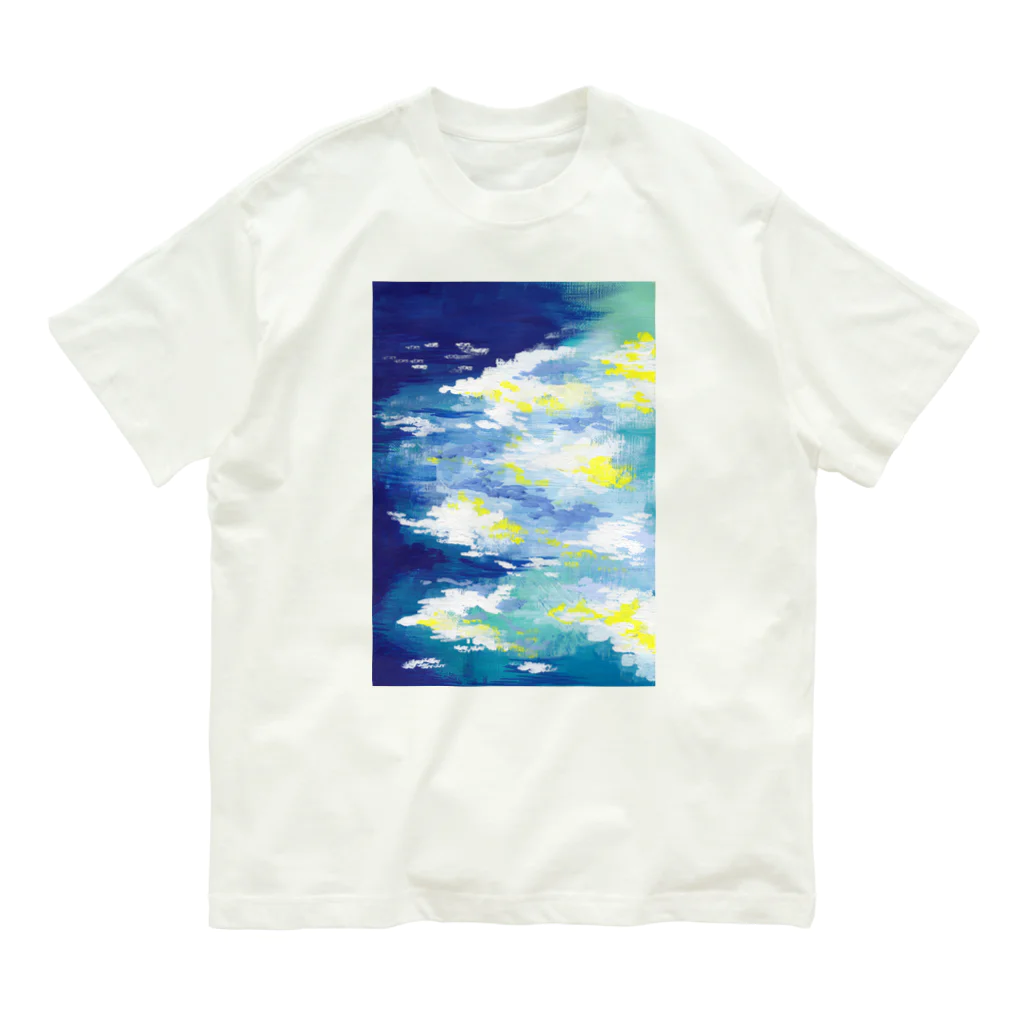 sketchbook shopの青の淵 Organic Cotton T-Shirt