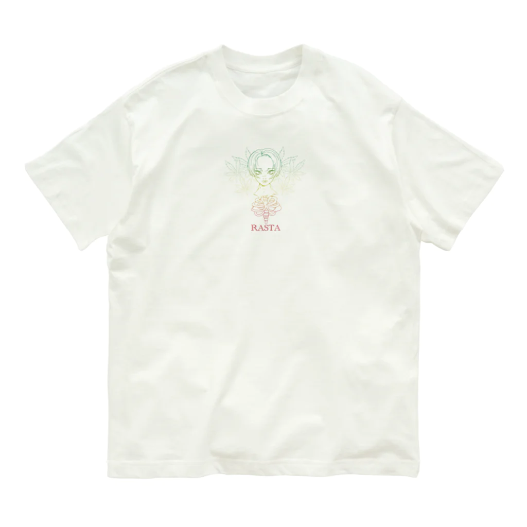 R_HVのあ オーガニックコットンTシャツ