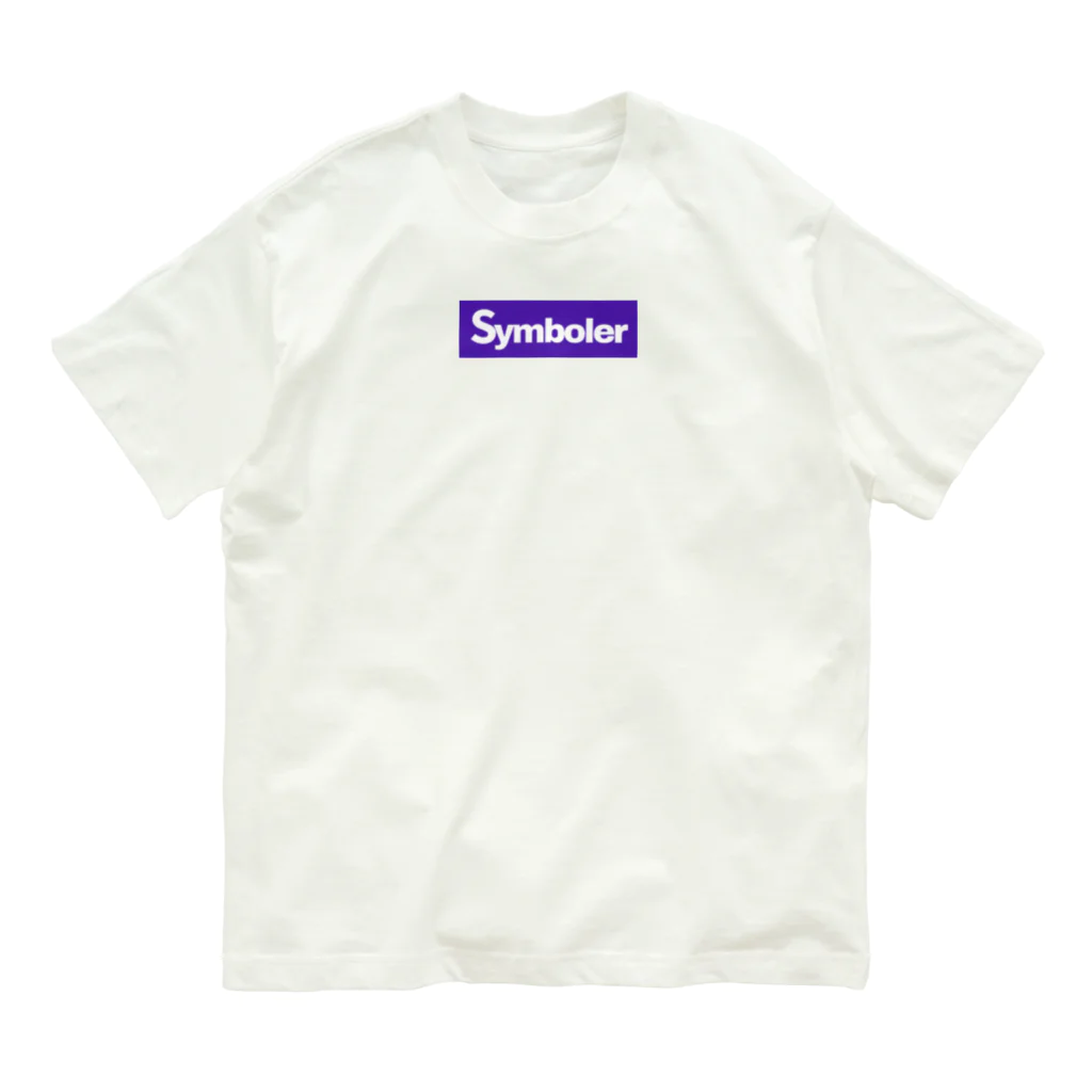 antartのsymboler(文字白） オーガニックコットンTシャツ