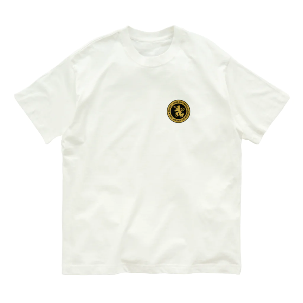 puikkoのDEVGRU　ライオン丸型2（ワンポイント） Organic Cotton T-Shirt