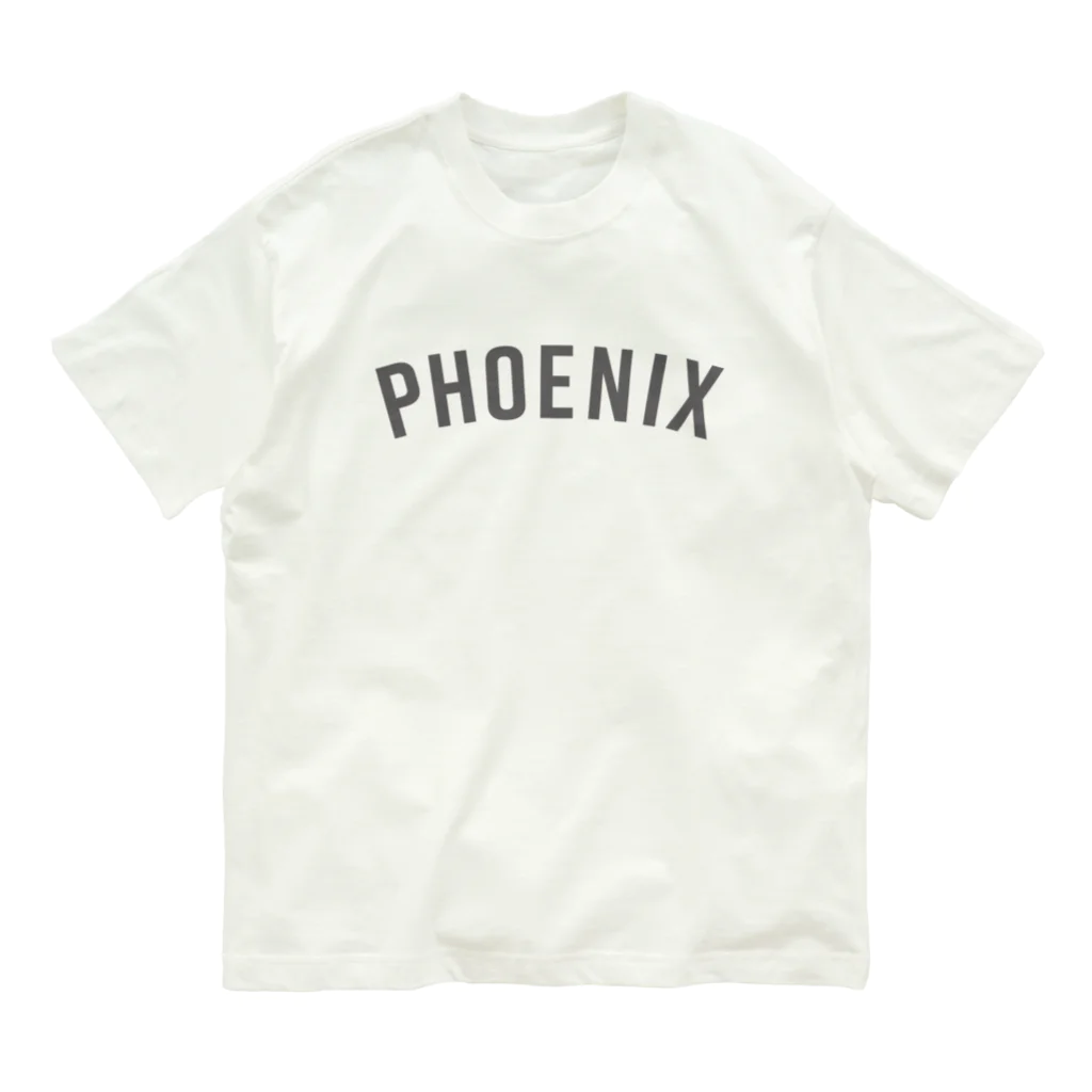 Toin PhoenixのFront 2021 (GRAY) Organic Cotton T-Shirt
