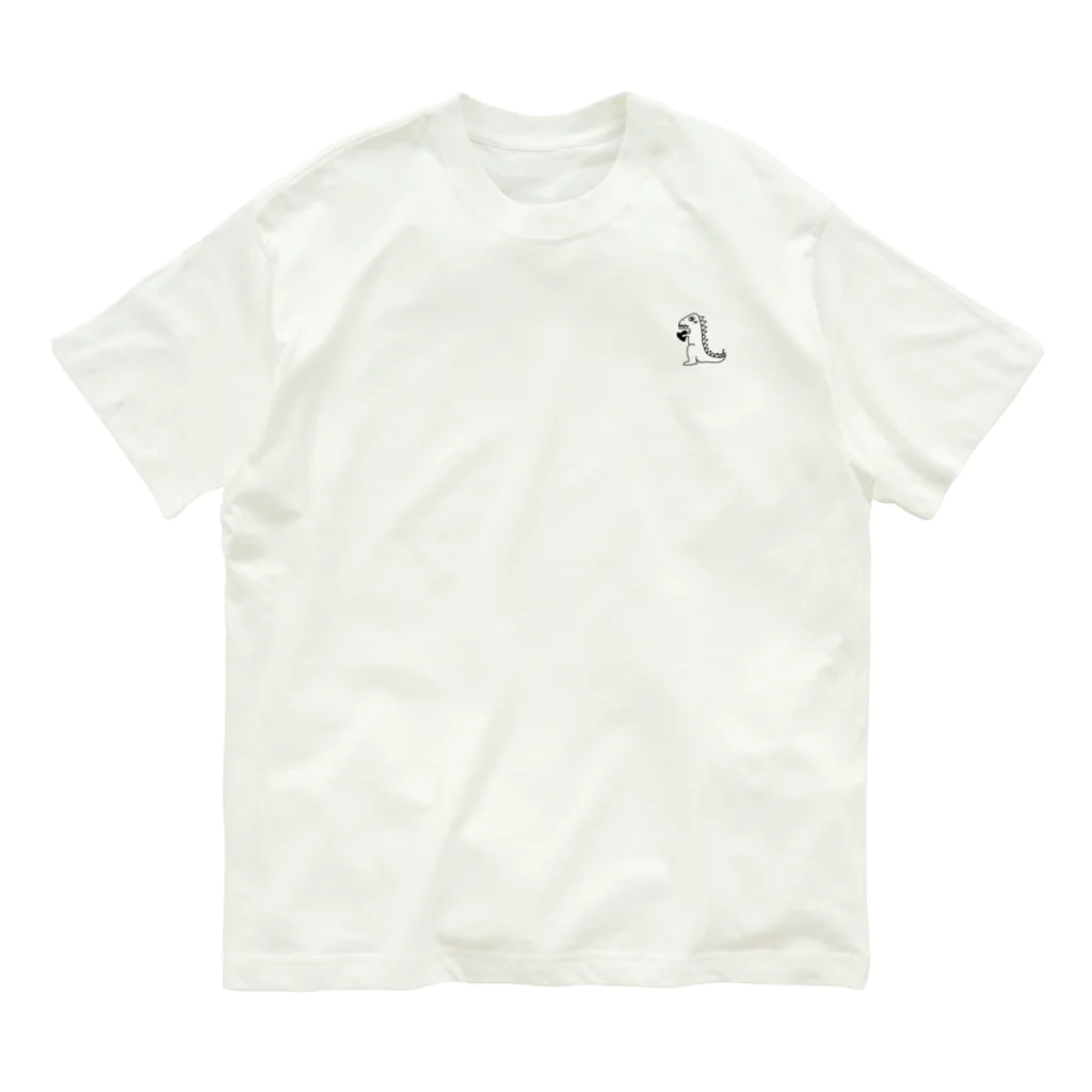 Anyaの透明サウルス Organic Cotton T-Shirt