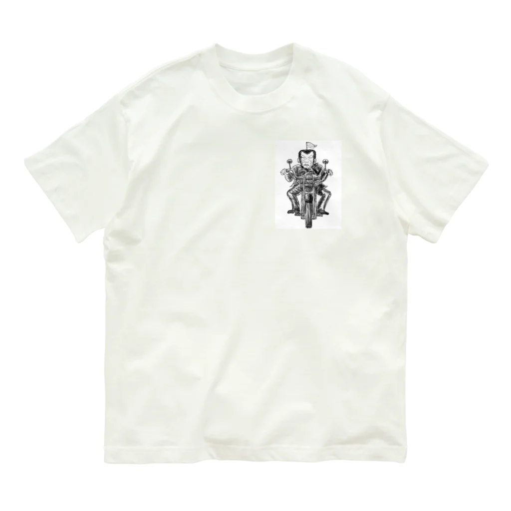 tomaya＊otaruのパンチくん Organic Cotton T-Shirt