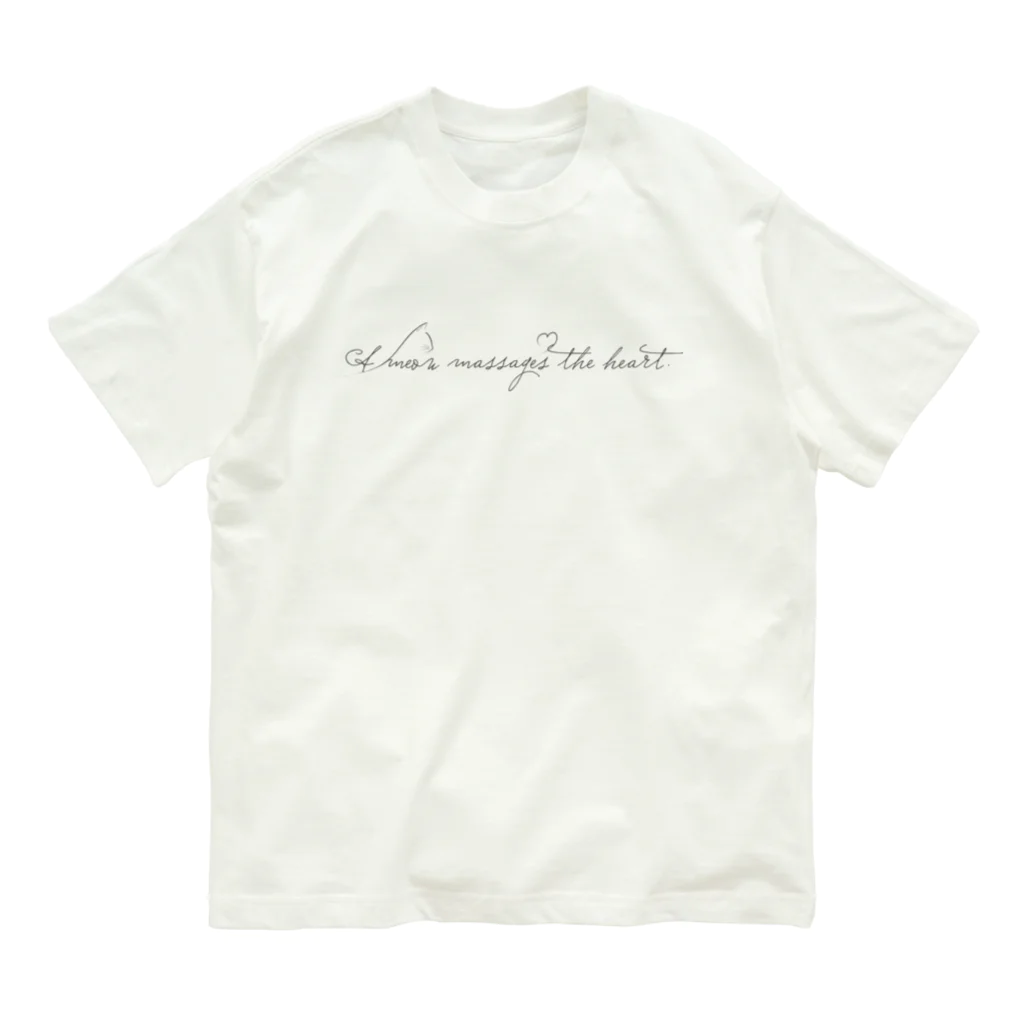 Moondropの猫格言① Organic Cotton T-Shirt