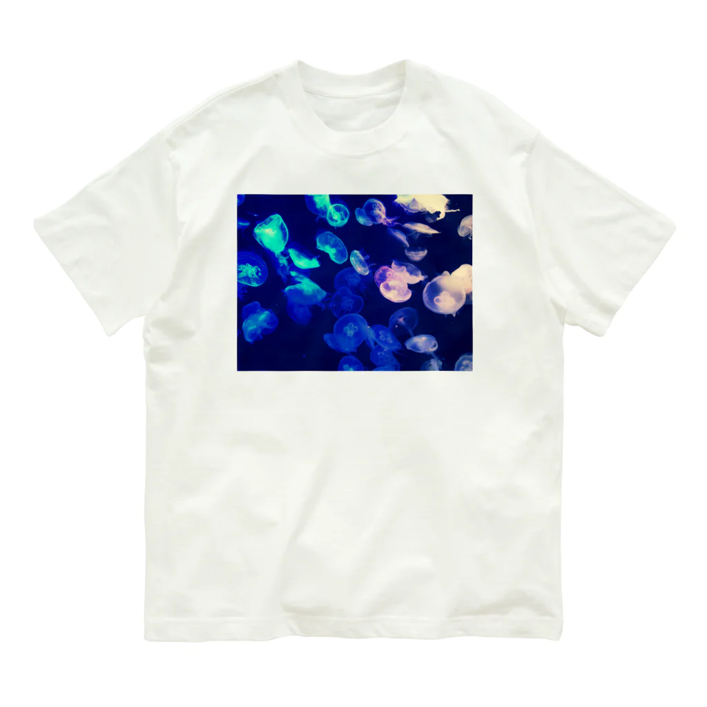 KEIKEの夏のクラゲ Organic Cotton T-Shirt