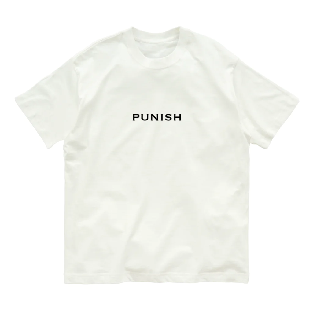 pixelerのpunish オーガニックコットンTシャツ