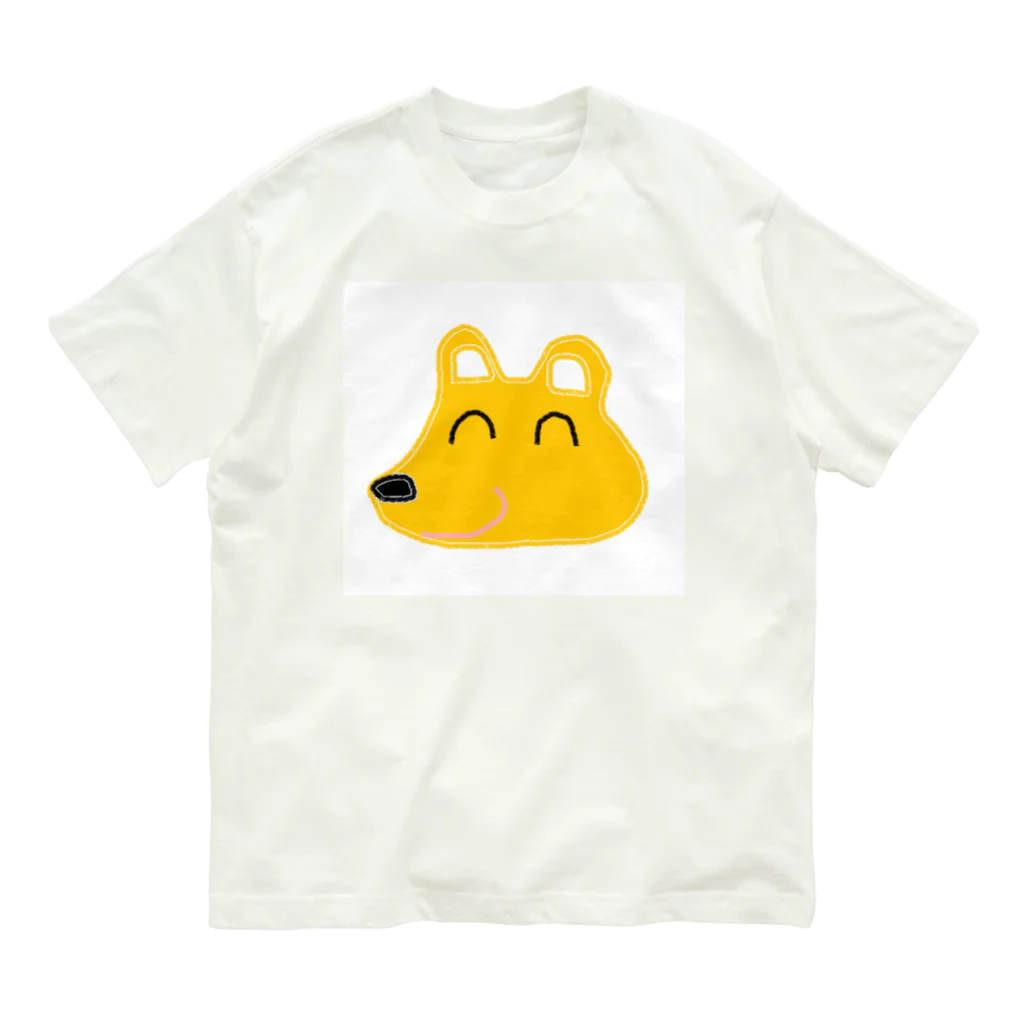 ゆるゆる。の名犬うめ　 オーガニックコットンTシャツ