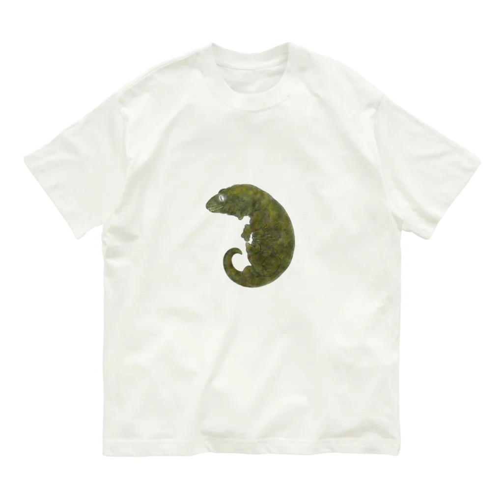 Syuto Hosoyaの苔むすジャイゲコ Organic Cotton T-Shirt