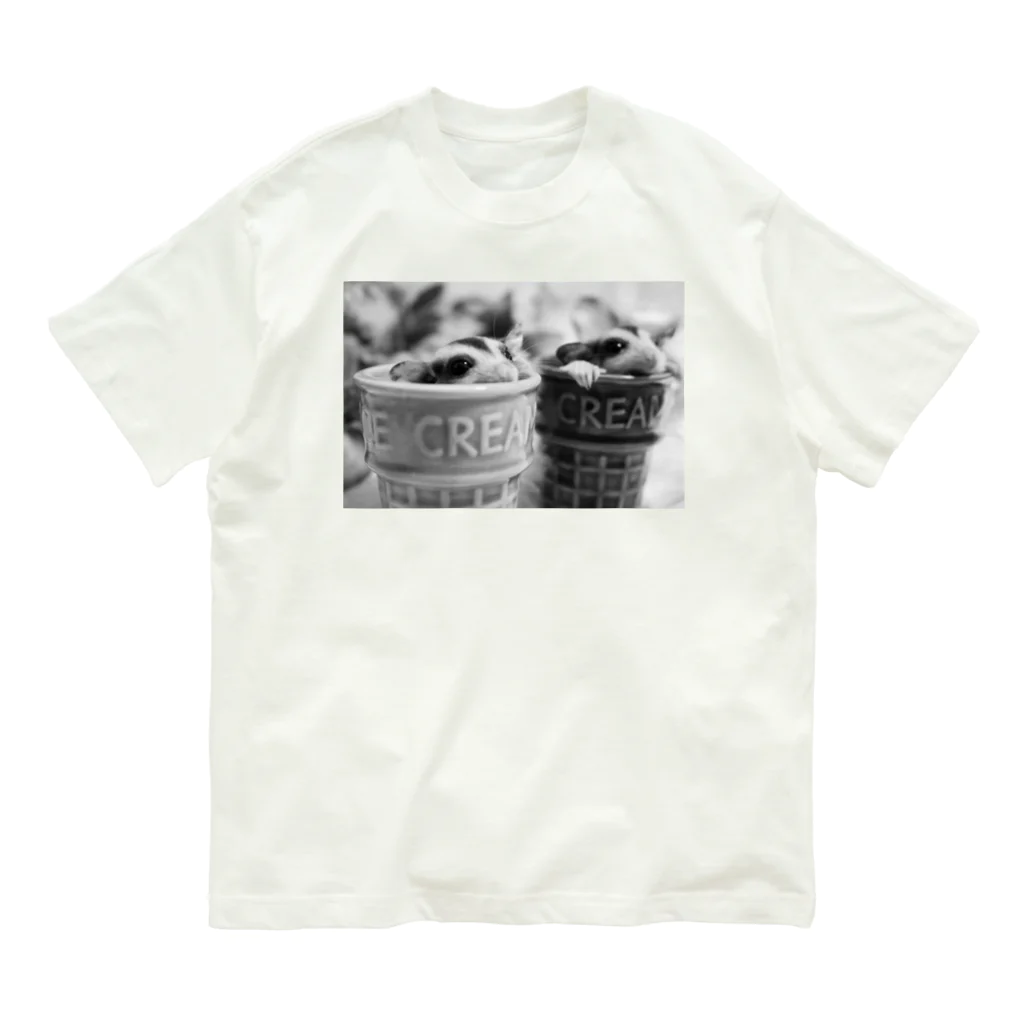 OHAMOMOのフクロモモンガ オリジナルグッズ Organic Cotton T-Shirt