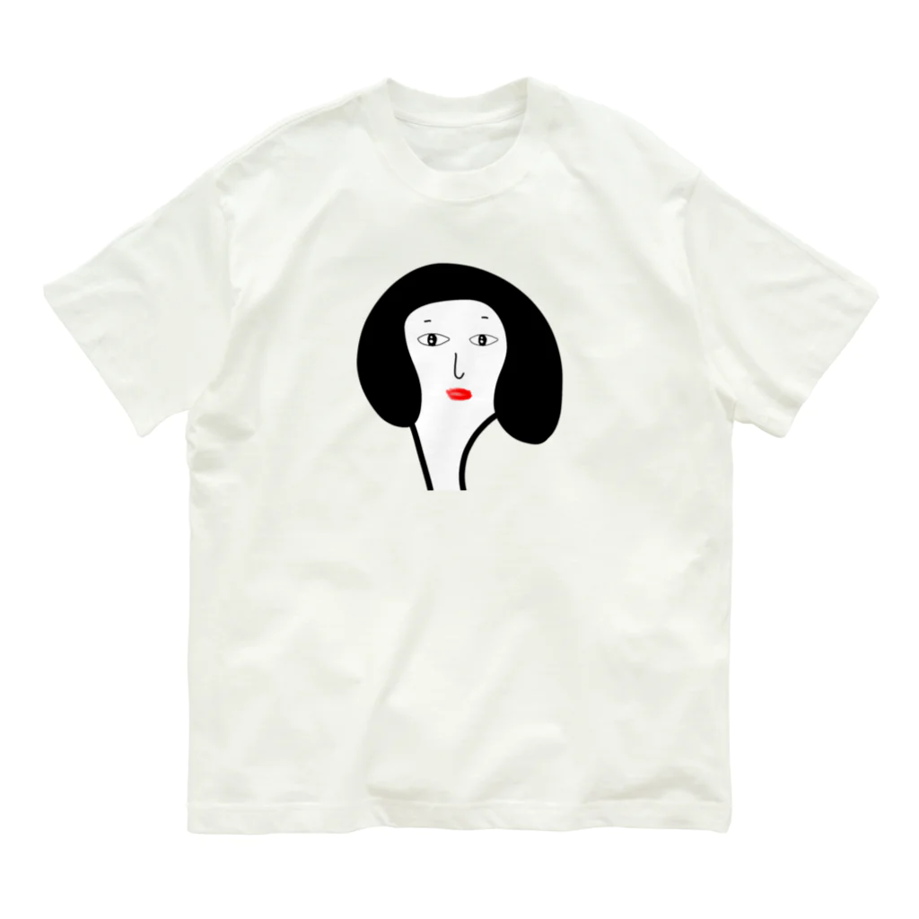 usa100の白塗り淑女 Organic Cotton T-Shirt