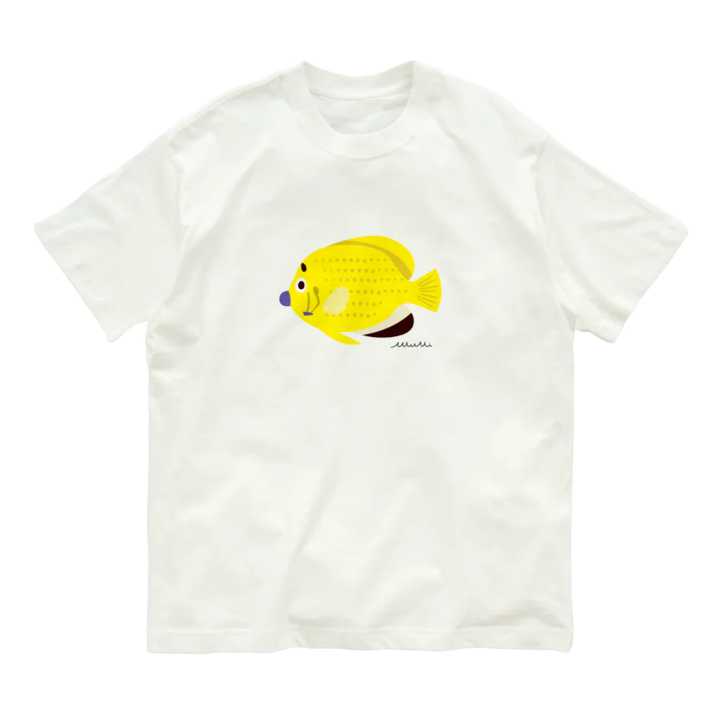 Astrio SUZURI店のシテンヤッコちゃん オーガニックコットンTシャツ